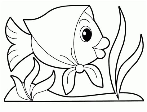 easy animal coloring pages  kids coloring home