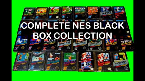 nintendo nes black box collection  games gba nes classic  games kacy da game nerd youtube