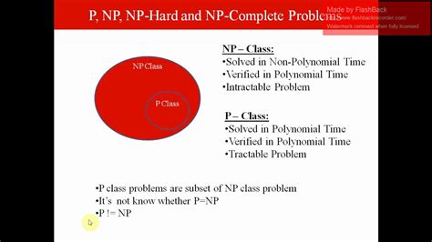 p np np hard  np complete problems youtube