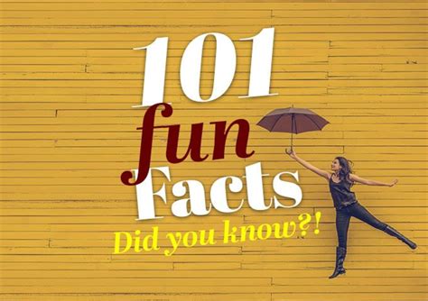 fun facts random interesting facts  blow  mind parade