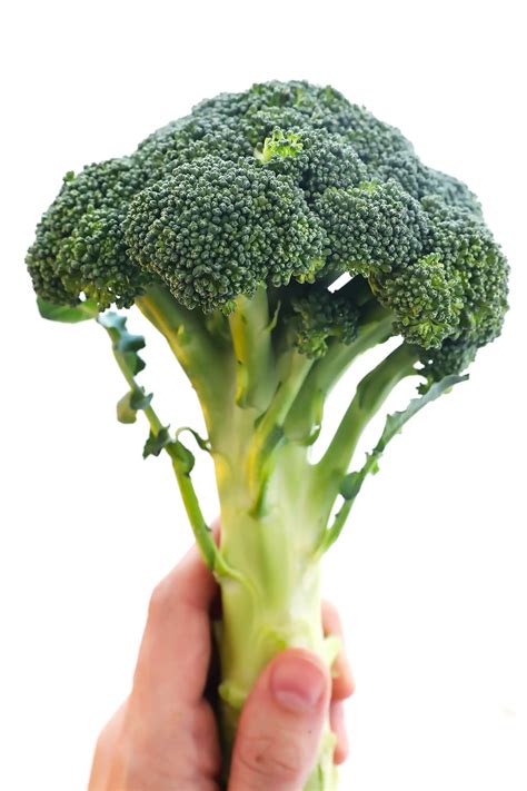 cut broccoli gimme  oven