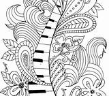 Music Pages Themed Coloring Colouring Getcolorings Printable Kids sketch template