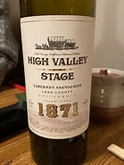 Image result for Shannon Family Cabernet Sauvignon High Valley Stage 1871. Size: 139 x 185. Source: www.vivino.com