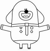 Duggee Hey Coloring Pages sketch template
