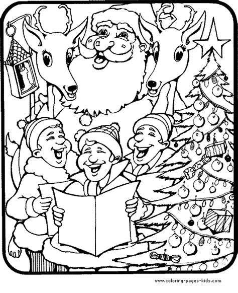holly jolly christmas color page christmas coloring pages holiday