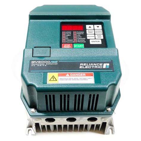 su reliance electric sp hp variable frequency drive  vac