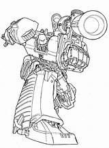 Megatron Transformers Kolorowanki Bazooka Netart Dzieci Dla Colouring Coloringhome sketch template