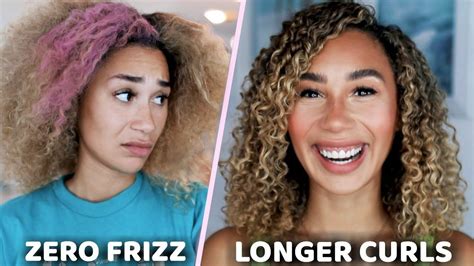 My Curly Hair Routine How I Fixed My Dry Frizzy Hair