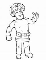 Sam Fireman Coloring Pages Printable Kids Awesome Cartoon Categories sketch template