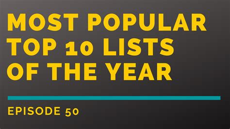 ep   popular top  lists   year