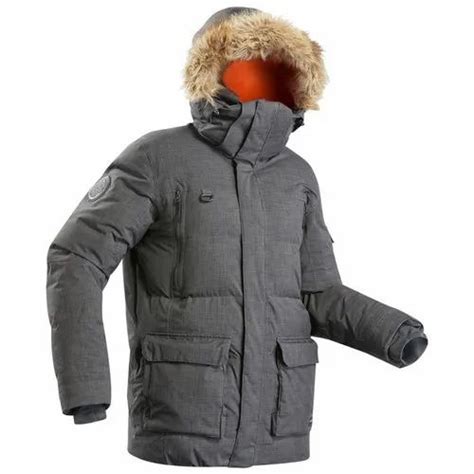 decathlon parka  size  black men arctic trekking jacket  rs piece  items