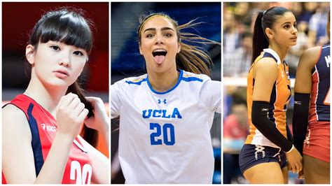 Top 10 Most Beautiful Volleyball Players 2019 Hd Youtube
