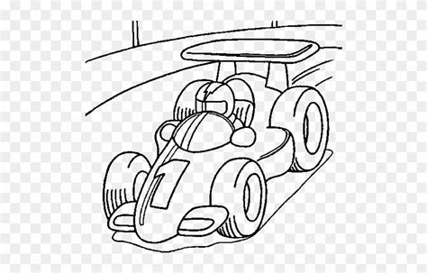 Dibujos Animados Para Niños Carro De Carreras Para