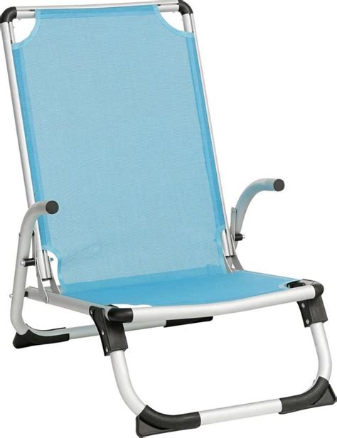 bolcom human nature anwb campingstoel lichtgewicht strandstoel blauw