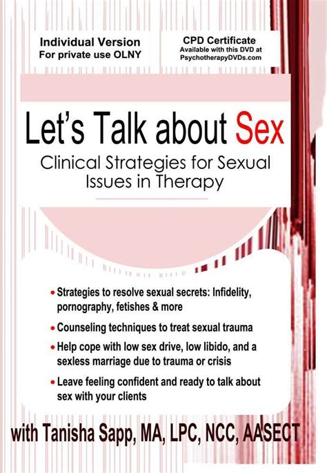 Let S Talk About Sex Clinical Strategies For Sexual