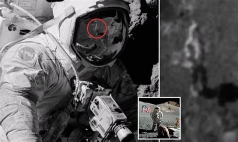 apollo moon landing fake photo excites conspiracy fans daily mail