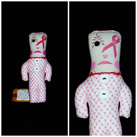 pink breast cancer doll special gift doll  shecollectsicreate