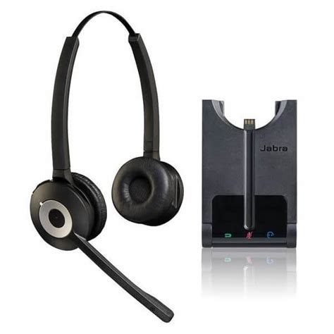 jabra pro  duo cordless headset jabra     headset store