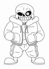 Sans Pages Coloring Undertale Evil Printable Kids Blank Drawings Game Visit Categories Coloringonly sketch template