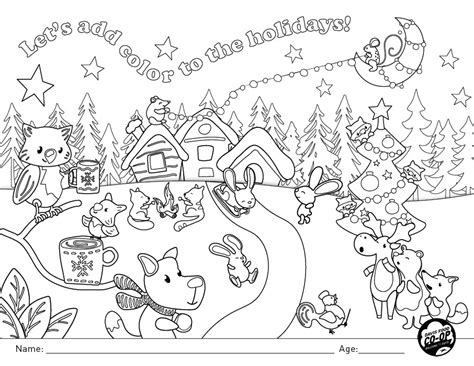 holiday coloring page davis food  op
