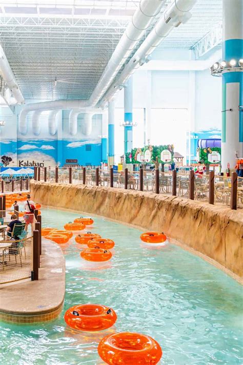 guide  kalahari resorts indoor waterpark   rock tx