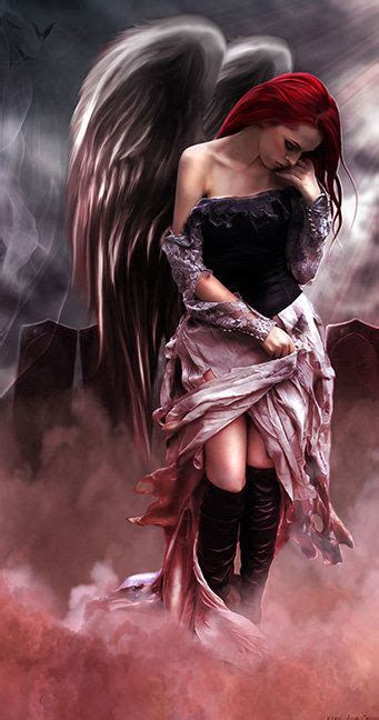 Kerri Ann Crau Angelic Memories By Sabarlynn Fantasy Art Gothic