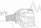 Scania Vrachtwagen Kleurplaten Kleurplaat Vrachtwagens Kipper Jouwweb sketch template