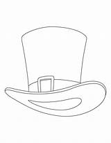 Hat Coloring Uncle Sam Pages Printable Colouring Clipart Hats Kids Library Visit Clip Popular sketch template