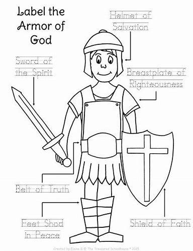 image result  armor  god coloring pages  kids bible school