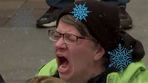 liberal snowflake sounds  jessica starr screaming   donald trumps inauguration
