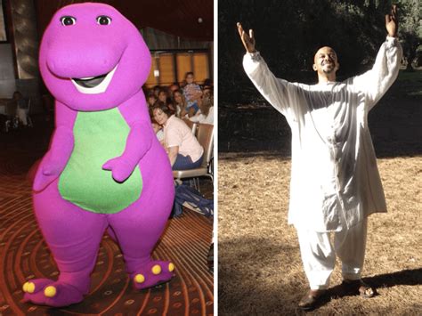 man who played barney the dinosaur now a tantric sex