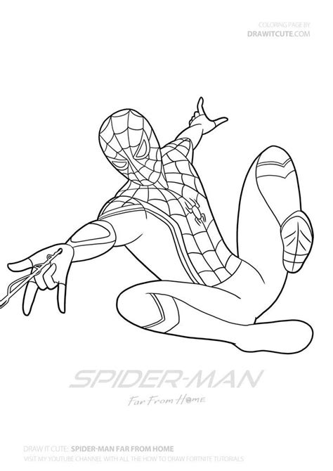 spider man   home colouring pages spiderman coloring spider