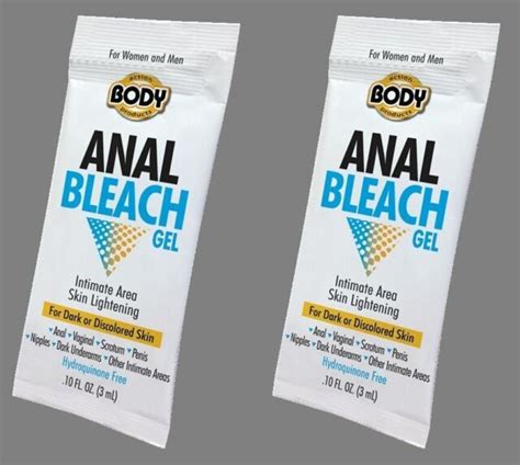 2 action body foil intimate anal bleach gel pink lightening privates ebay