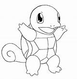 Squirtle Colorings sketch template