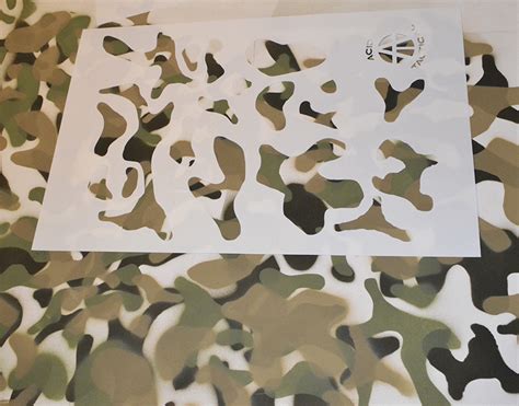 military camo stencils
