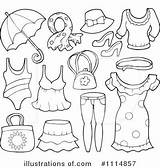Clothes Clipart Illustration Clothing Summer Royalty Visekart Rf Clipground Illustrationsof sketch template