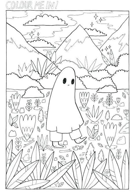 aesthetic coloring pages transparent tumblr png coloring pages