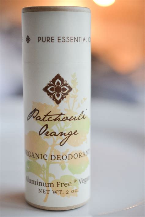 Patchouli Orange Organic Deodorant Unearth Malee Natural Deodorant