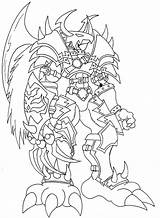 Digimon Lineart Ausmalen sketch template