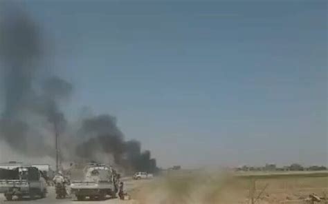 drone strikes truck  syria   iran backed militia  times  israel