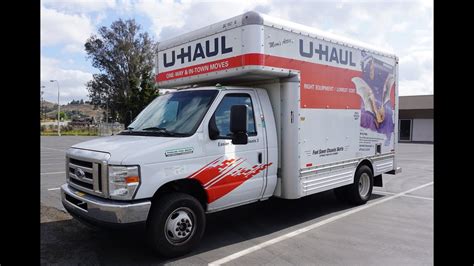 haul truck video review rental box van rent pods   youtube