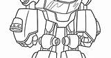 Coloring Rescue Chase Bots Bot Pages Transformer sketch template