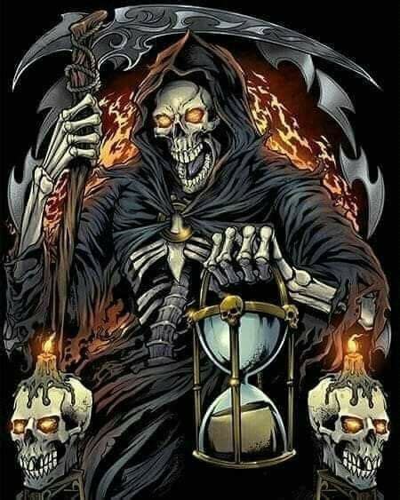 pin  vance   spawn grim reaper drawing reaper drawing skull artwork