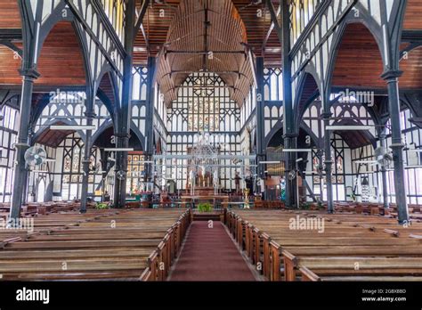 Georgetown Guyana August 10 2015 Interior Of St Georges Cathedral