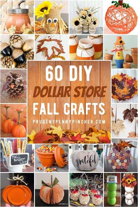 dollar store fall crafts   fall crafts diy