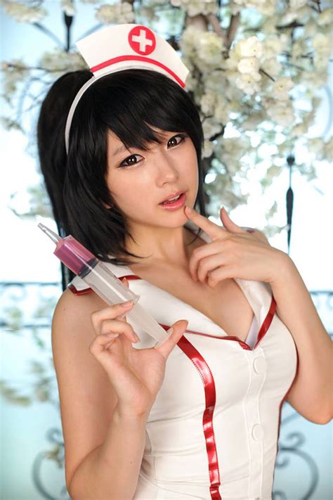 Nurse Akali Cosplay Sexy Asian Cosplay Playsports 88