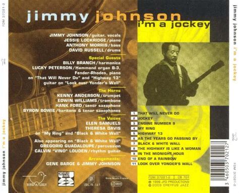 i m a jockey jimmy johnson songs reviews credits allmusic