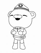 Coloring Pages Captain Barnacles Octonauts Kids Awesome Print Color Birthday Printable Getcolorings Online Party Barn Activities sketch template