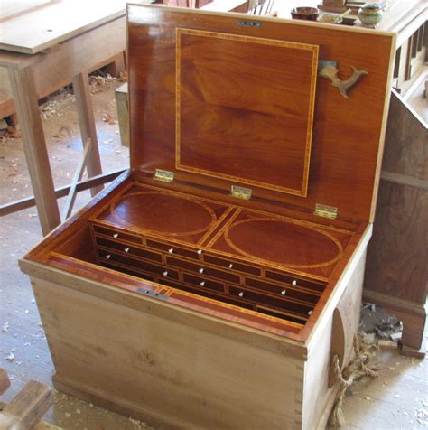 village carpenter tool chest  benjamin seaton