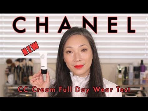 chanel  cc cream full day wear test youtube